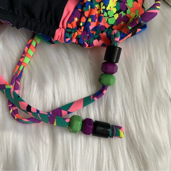 Maaji Rhapsody Crispy Sliding Triangle Bikini Top NWT S - Picture 6 of 10